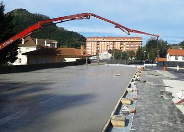 Hormigon Pulido - OBRA EN SOLARES,CANTABRIA,2015.
